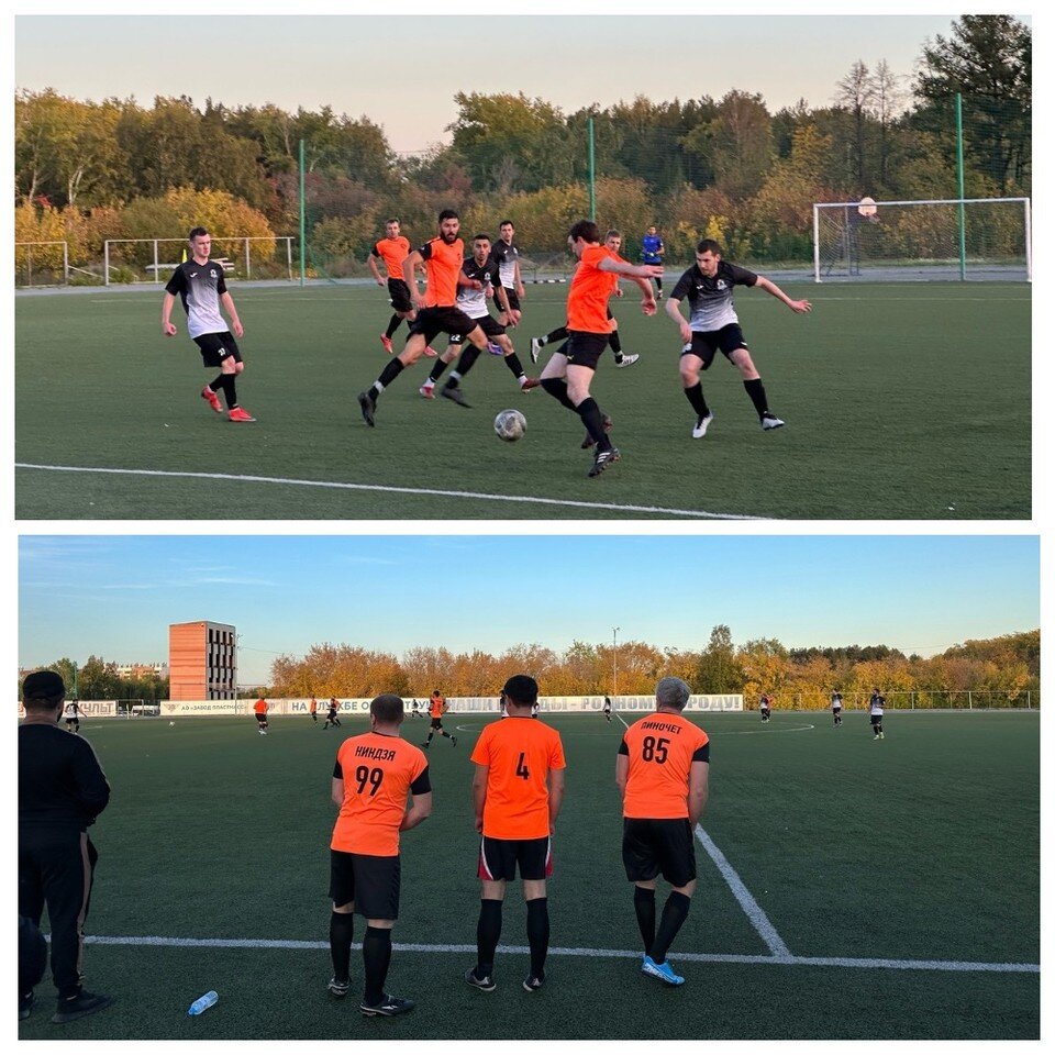    Команда «ХЗ» (в оранжевой форме) - креатив и в названии и в «фамилиях» игроков. Фото https://vk.com/fchz74