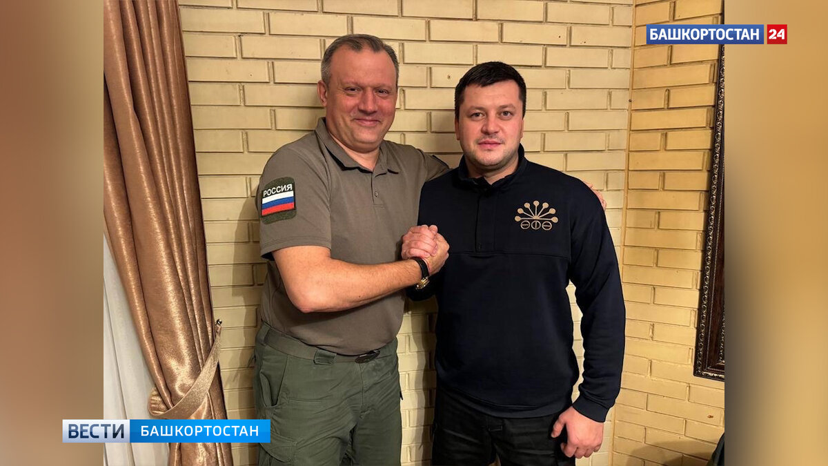    Мэр Уфы Ратмир Мавлиев навестил в зоне СВО бойцов полка “Башкортостан”