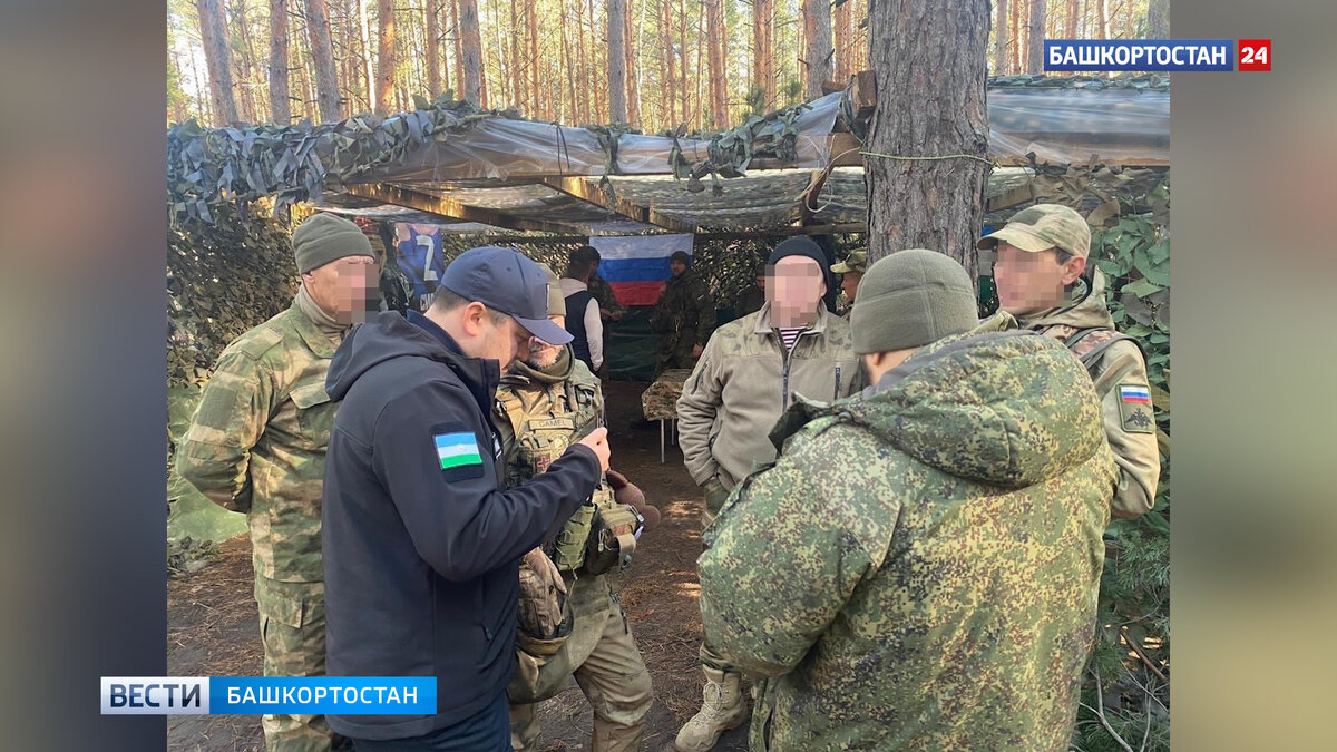    Мэр Уфы Ратмир Мавлиев навестил в зоне СВО бойцов полка “Башкортостан”