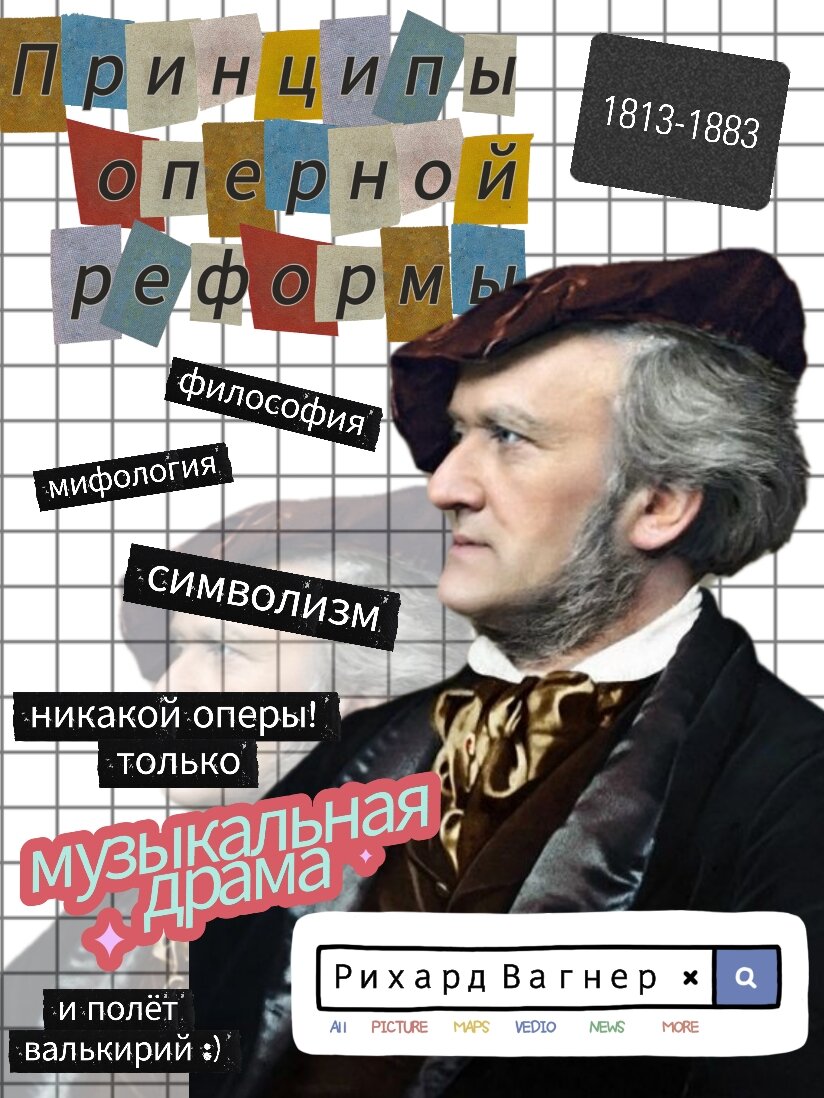 Какие опера вагнера. Оперная реформа Вагнера кратко. Оперная реформа Моцарта. Оперная реформа Глюка