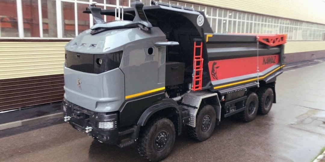 Как вам такое? КАМАЗ разработал полностью беспилотный самосвал!
