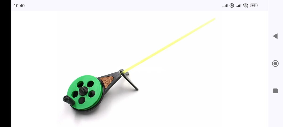 фото Безмотылка на окуня - зимняя снасть на удильник