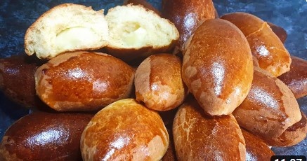 УНИВЕРСАЛЬНОЕ ВОЗДУШНОЕ ТЕСТО на КЕФИРЕ на Любые Пирожки и Пироги ПУХОВЫЕ ПИРОЖКИ с заварным кремом