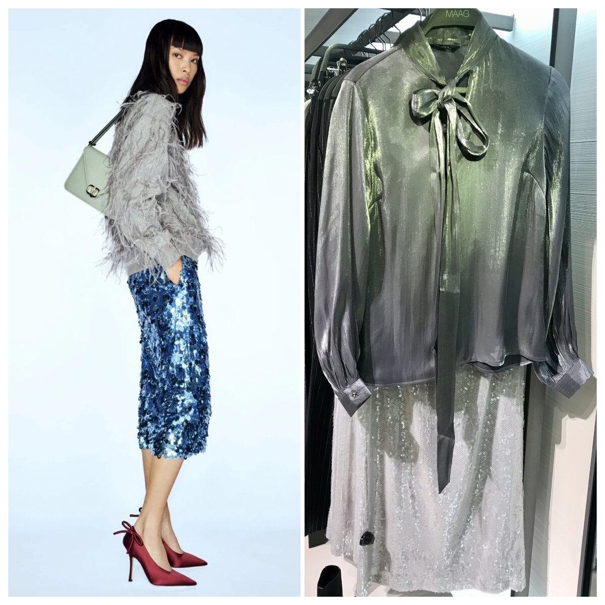 фото из Pinterest и магазина Maag, коллаж составлен автором