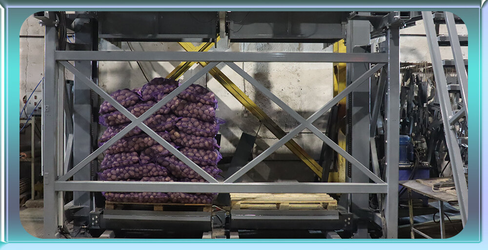 Линия укладки мешков