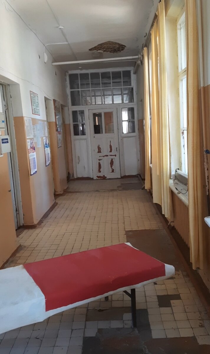 Здесь я сдавала кровь