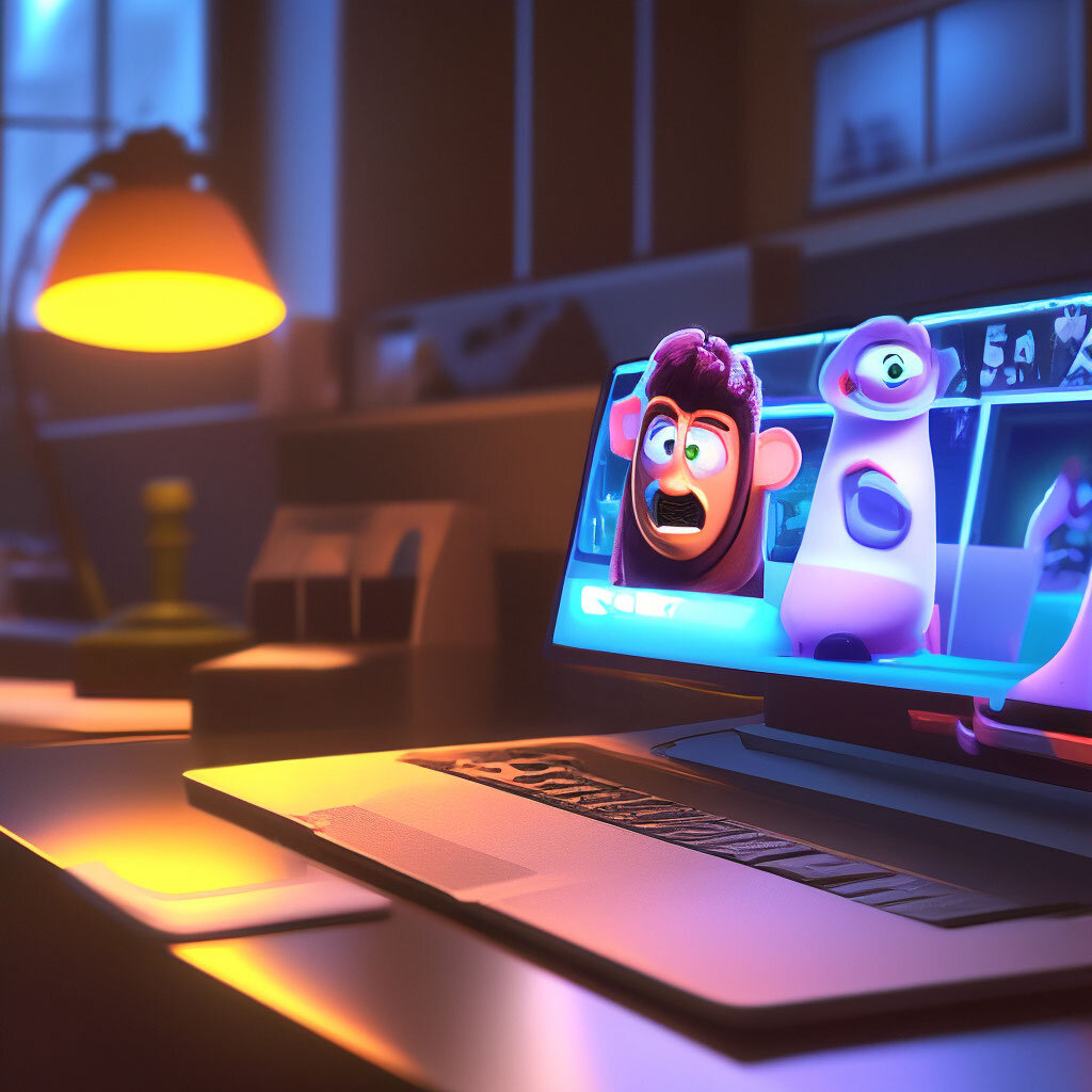 Выдуманные персонажи Pixar в вашем ноутбуке.