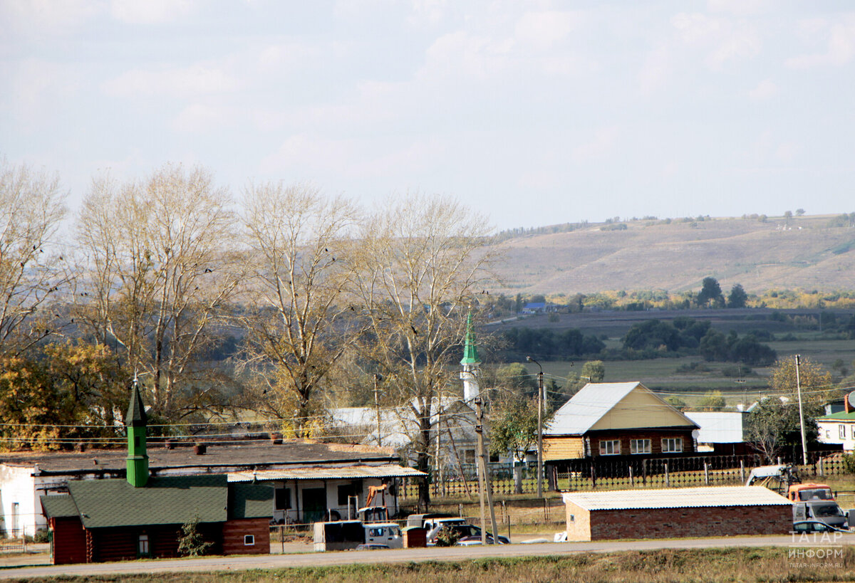 Живописное село Елхово на правобережье Шешмы вызывает у Салимзяна Гурьева противоречивые чувства/ Фото: almet-history.tatneft.ru