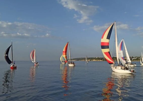    Камышин. Парусная регата крейсерских яхт «Кубок Нижней Волги 2022»