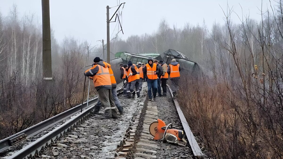     Полицейские ищут организаторов диверсии на железной дороге под Рязанью. Объявили план «Перехват». Территорию рядом с местом происшествия оцепили.