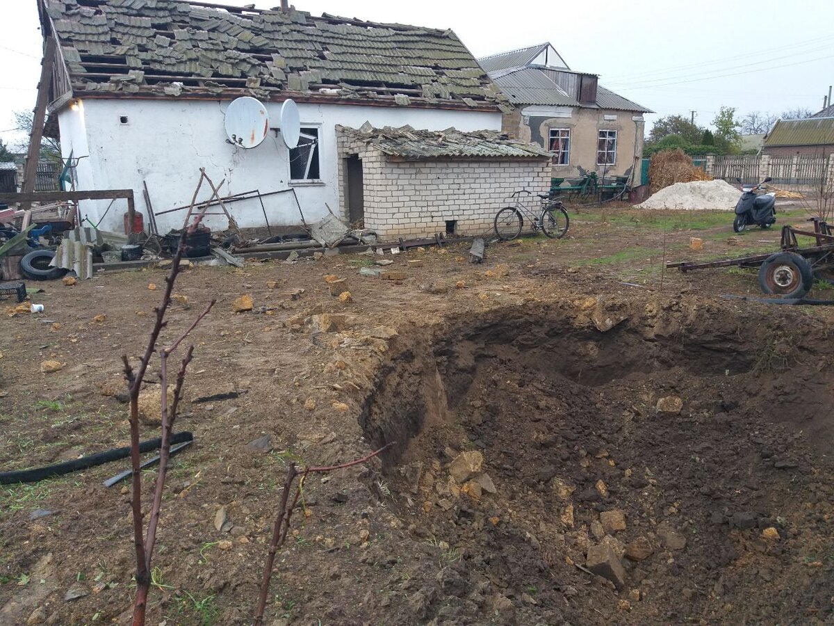 В результате обстрела ВСУ поврежден жилой дом в селе Михайловка | Таврия.  Херсонская область | Дзен