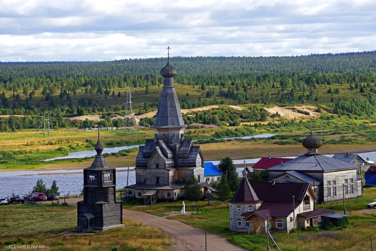 Церковь у реки Мурманск