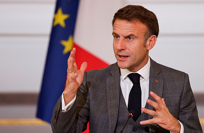    Президент Франции Эммануэль Макрон.  Ludovic Marin/Reuters