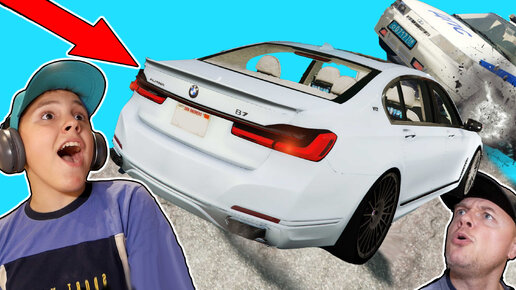 СКОЛЬКО Продержится BMW Alpina B7 против Полиции в GTA 5