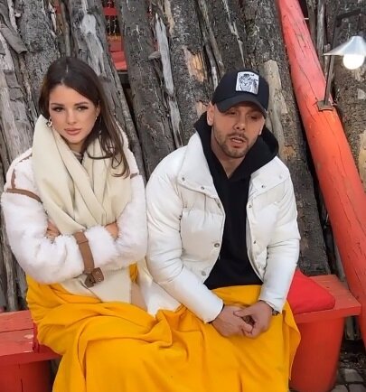 Макс Евстропов и Аня Самонина (фото из Telegram)