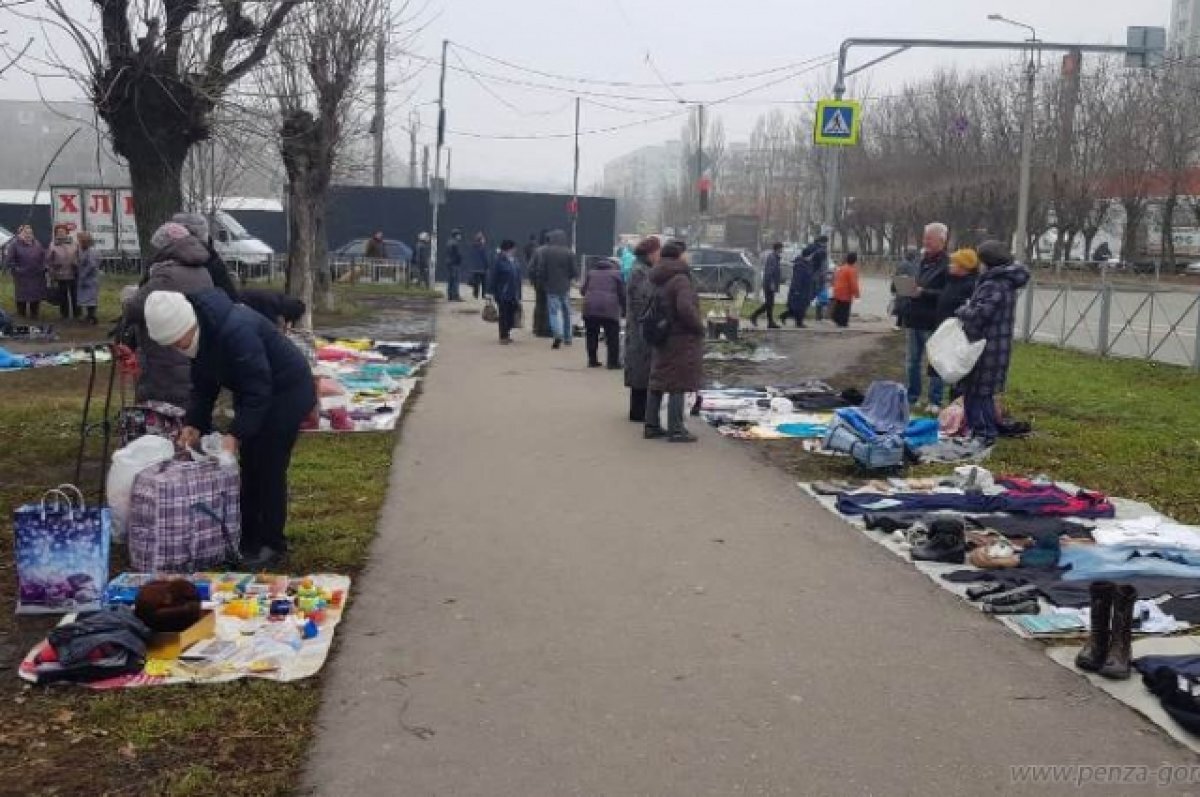    В Пензе пресекли незаконную торговлю на улице Тернопольской