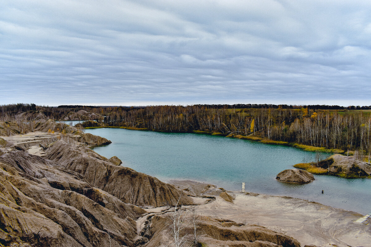 А на утро нас ждали вот такие очаровательные пейзажи