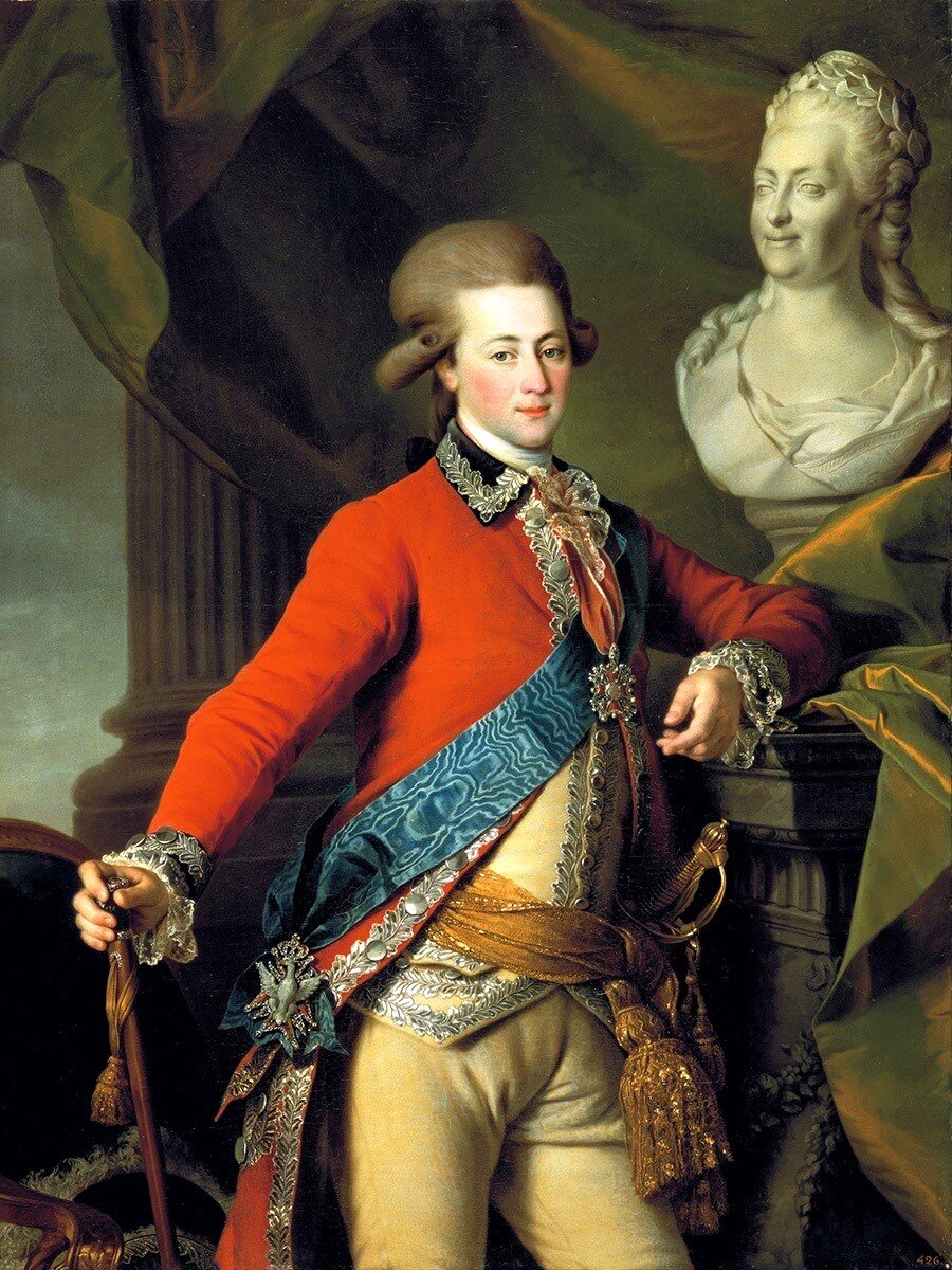 Александр Дмитриевич Ланской, худ. Д.Г. Левицкий