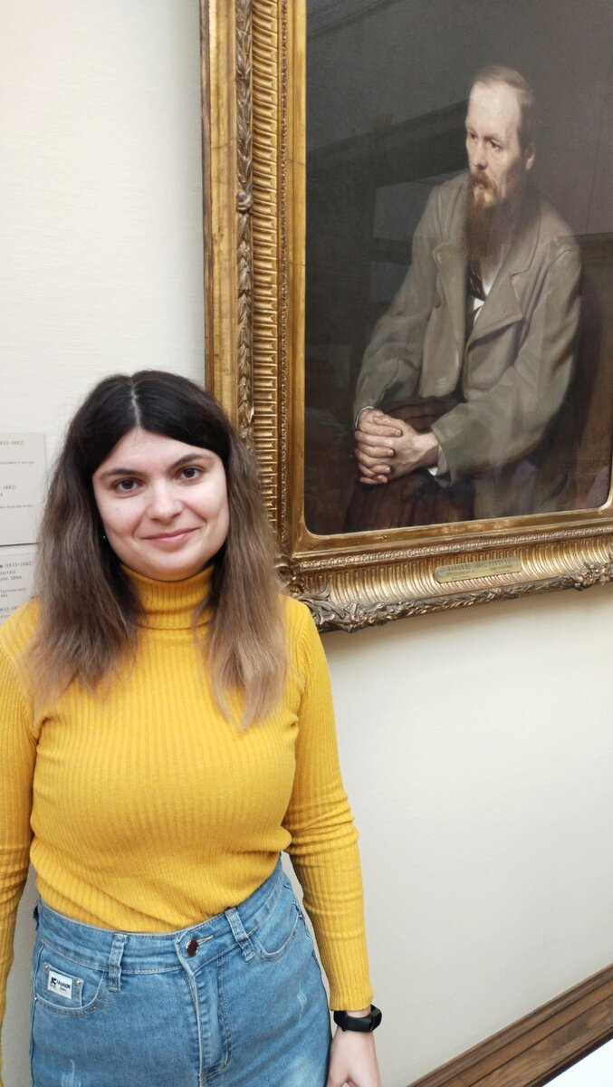 В.Перов "Портрет Ф.М. Достоевского". Третьяковская галерея.