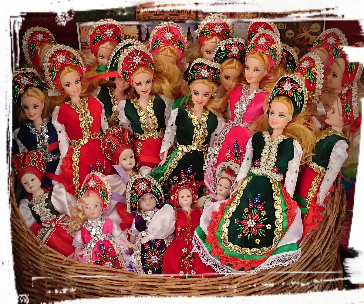 Милые куколки. Фотография из личного архива автора