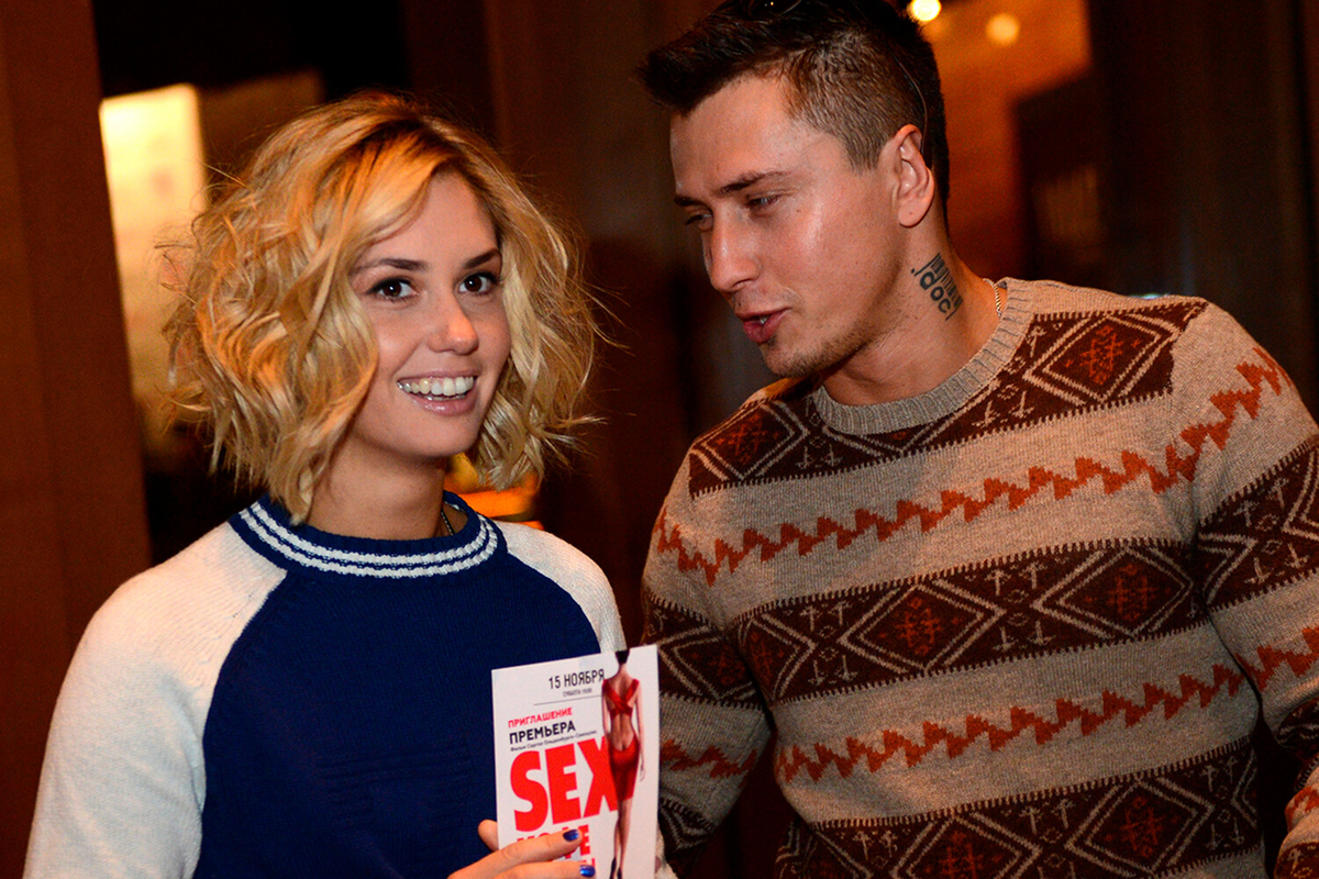 Агата Муцениеце и Павел Прилучный / Фото: Екатерина Чеснокова/РИА Новости