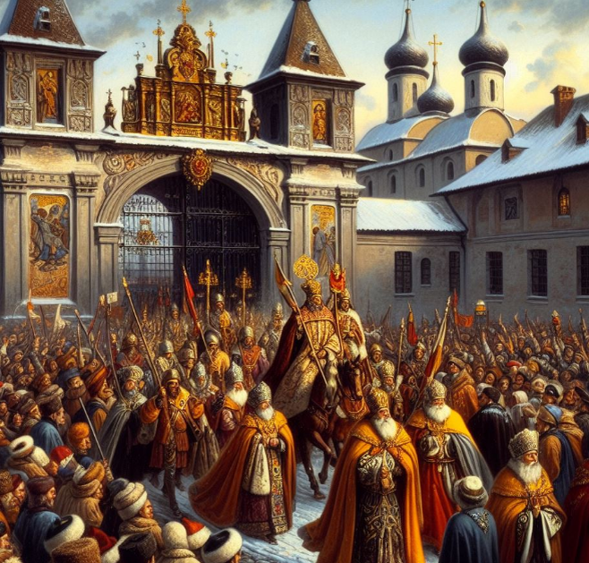 Кунцевича с его ЧВК не пустили в Могилёв. Пришлось просить помощи у армии Сигизмунда.