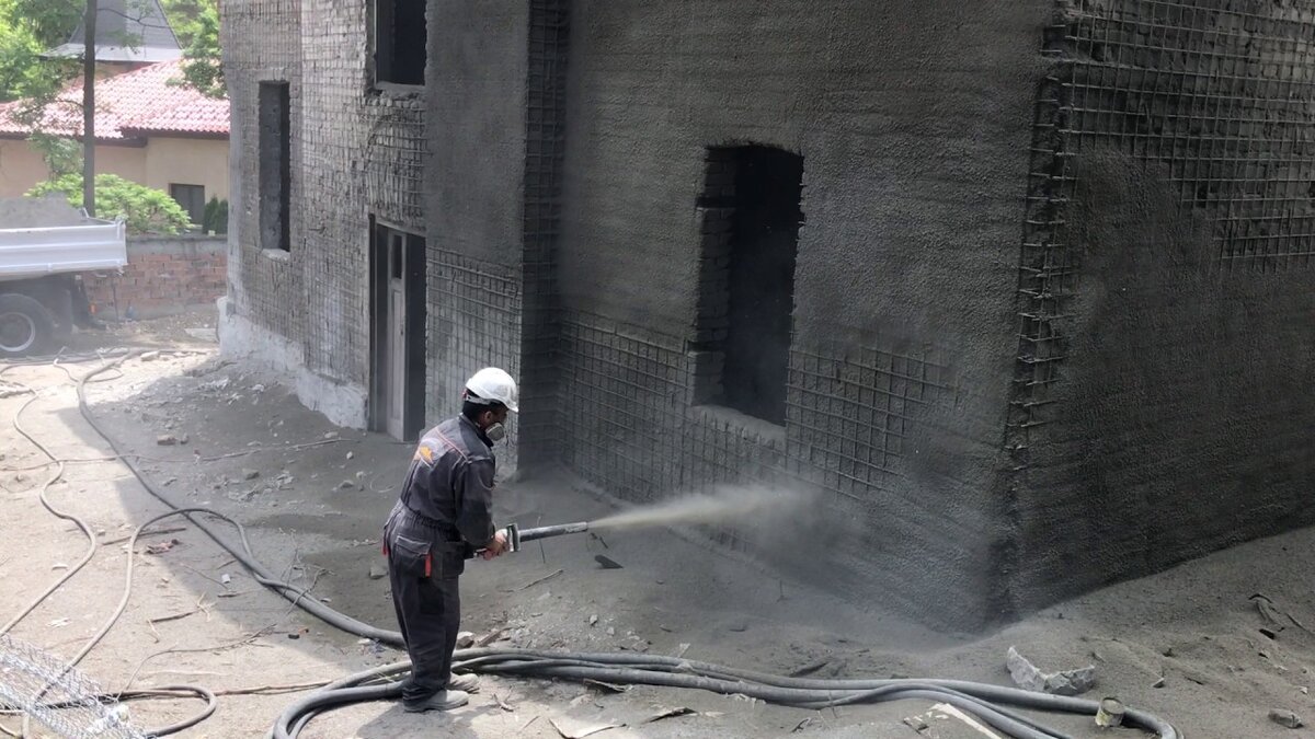 Торкретирование бетона: технология, материалы, оборудование ...