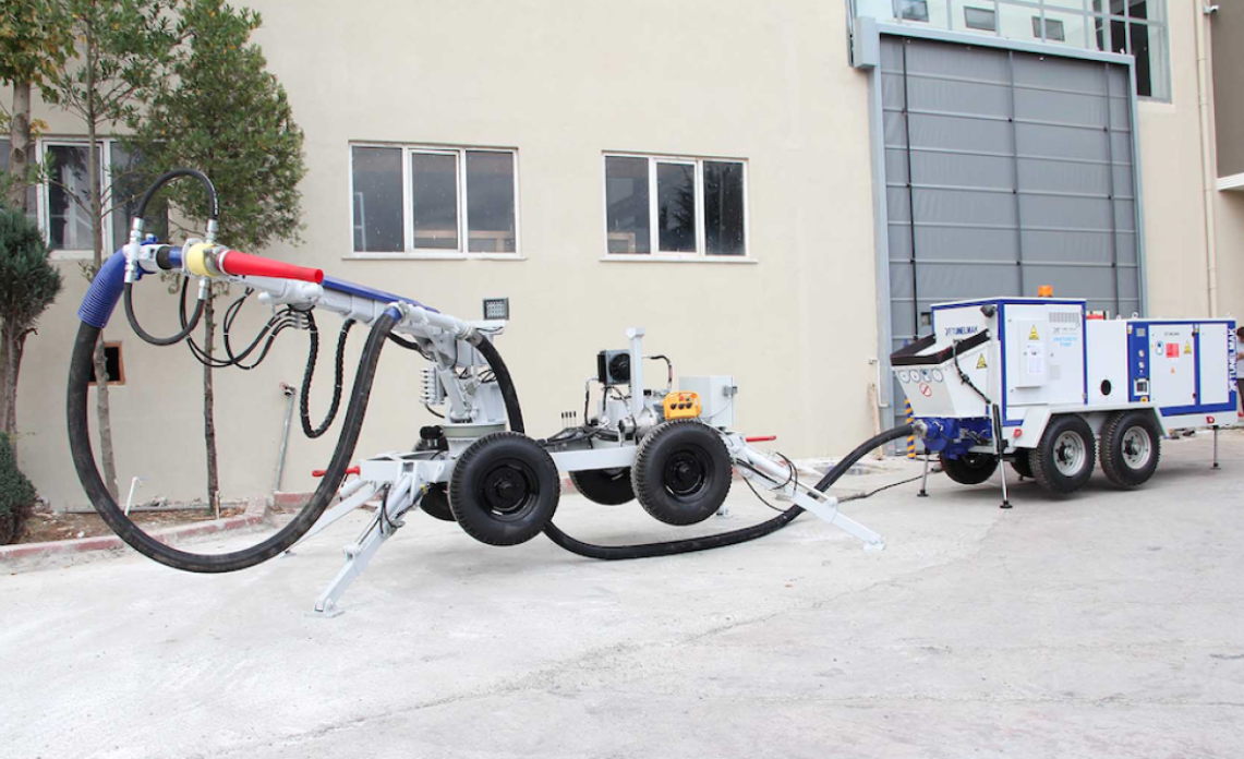 Торкретирование бетона: технология, материалы, оборудование ...