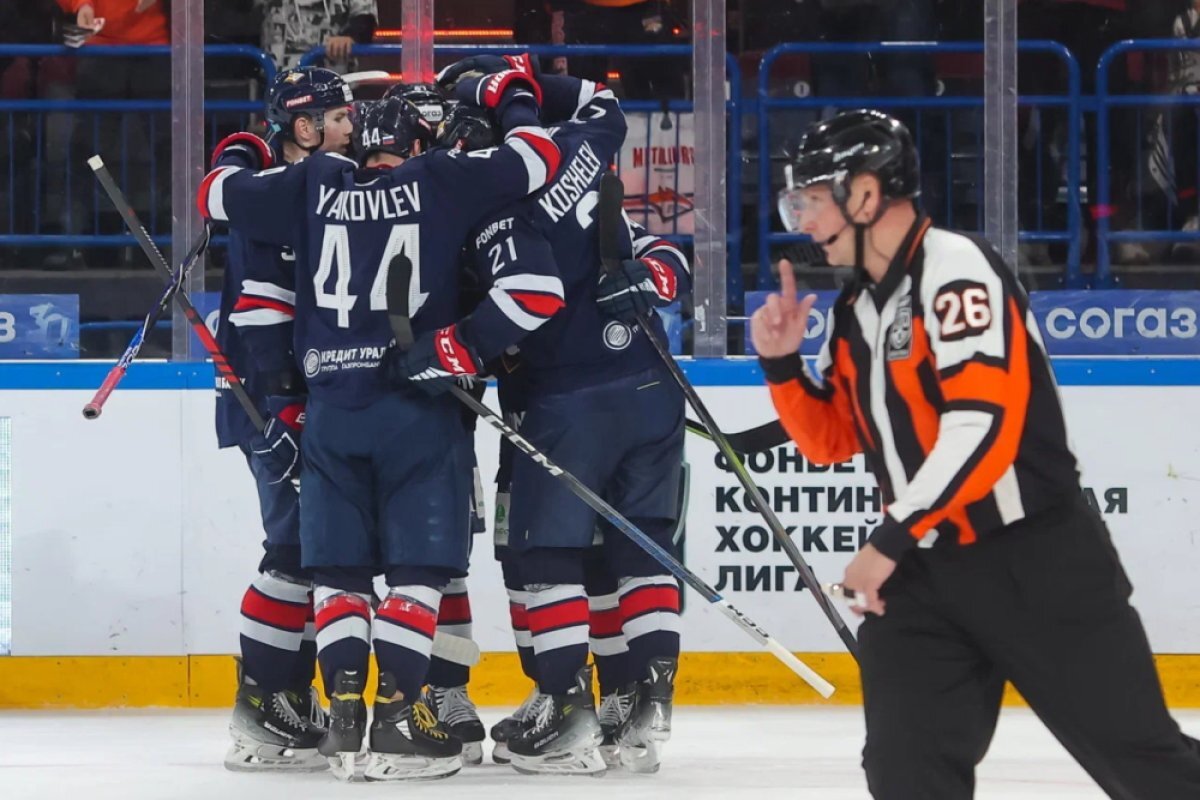    «Металлург» разгромил «Ак Барс» со счётом 3:0