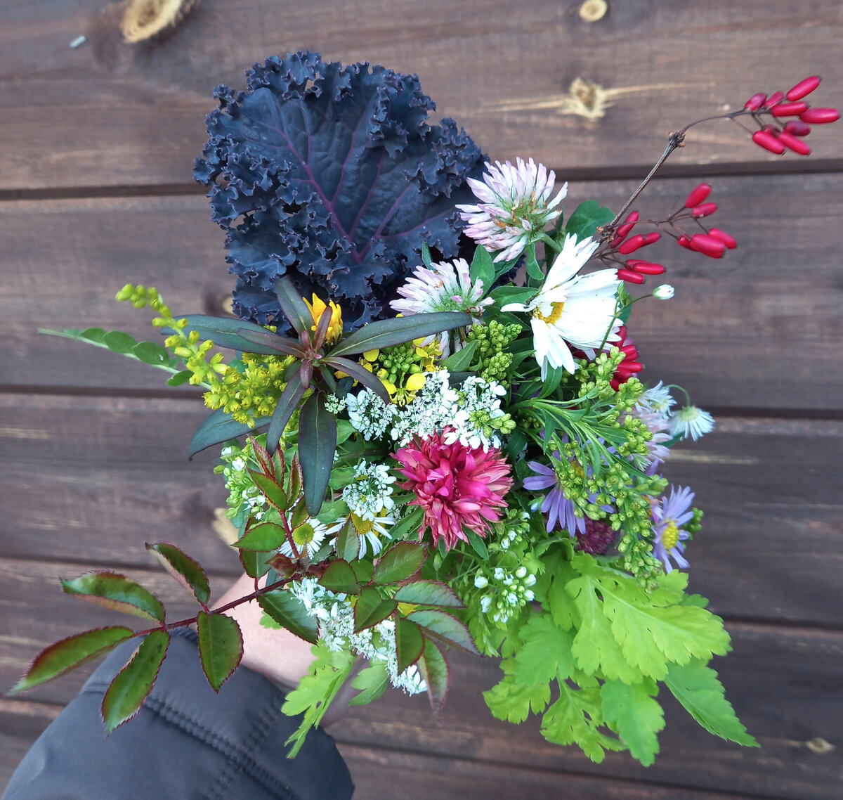 Краски осени в букетике