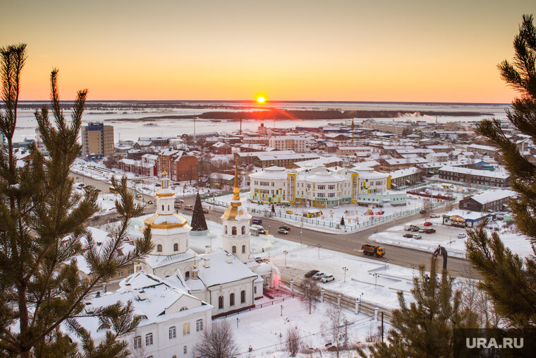 Ханты Мансийск храм зимой