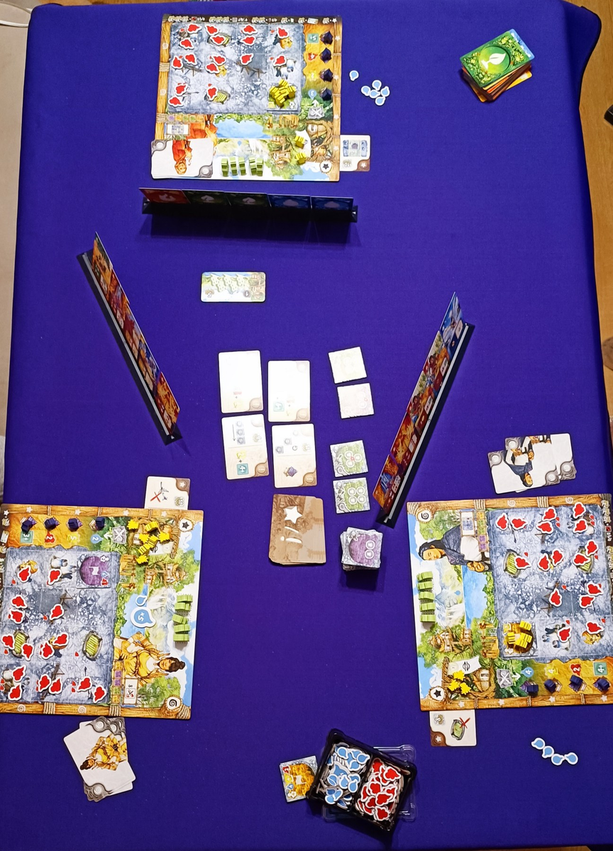 Раскладка игры на троих игроков