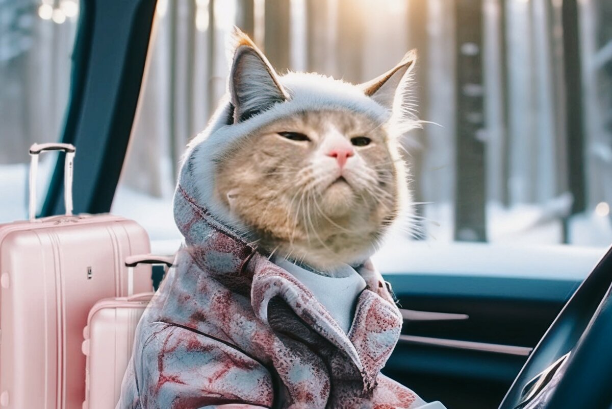 что нужно для кота в поезд