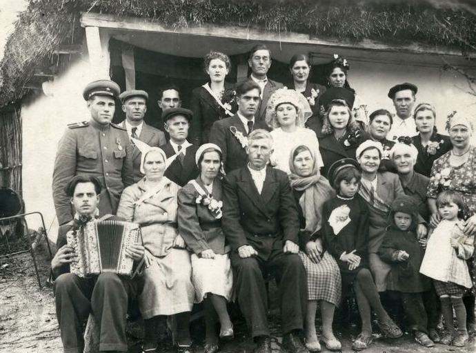 Свадьба 1951 года в Натухаевской