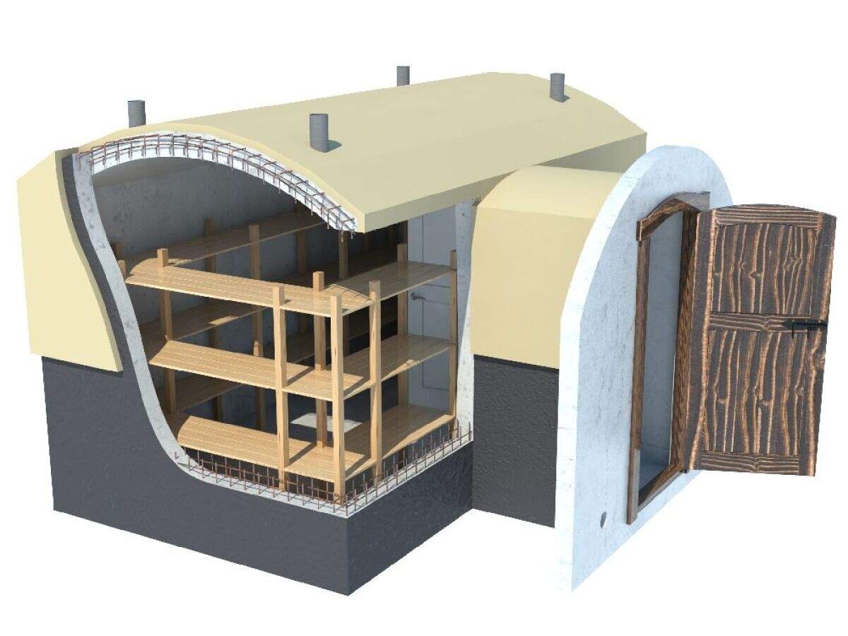 Что представляет собой готовый бетонный погреб, чем он отличается от подвала  и почему его лучше устанавливать зимой? | ZAGGO.RU | Дзен