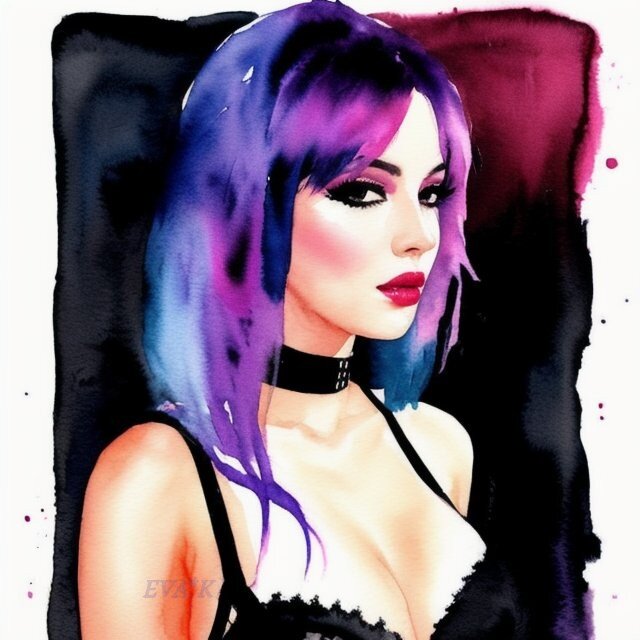 Нейро-арт автор EVA*K