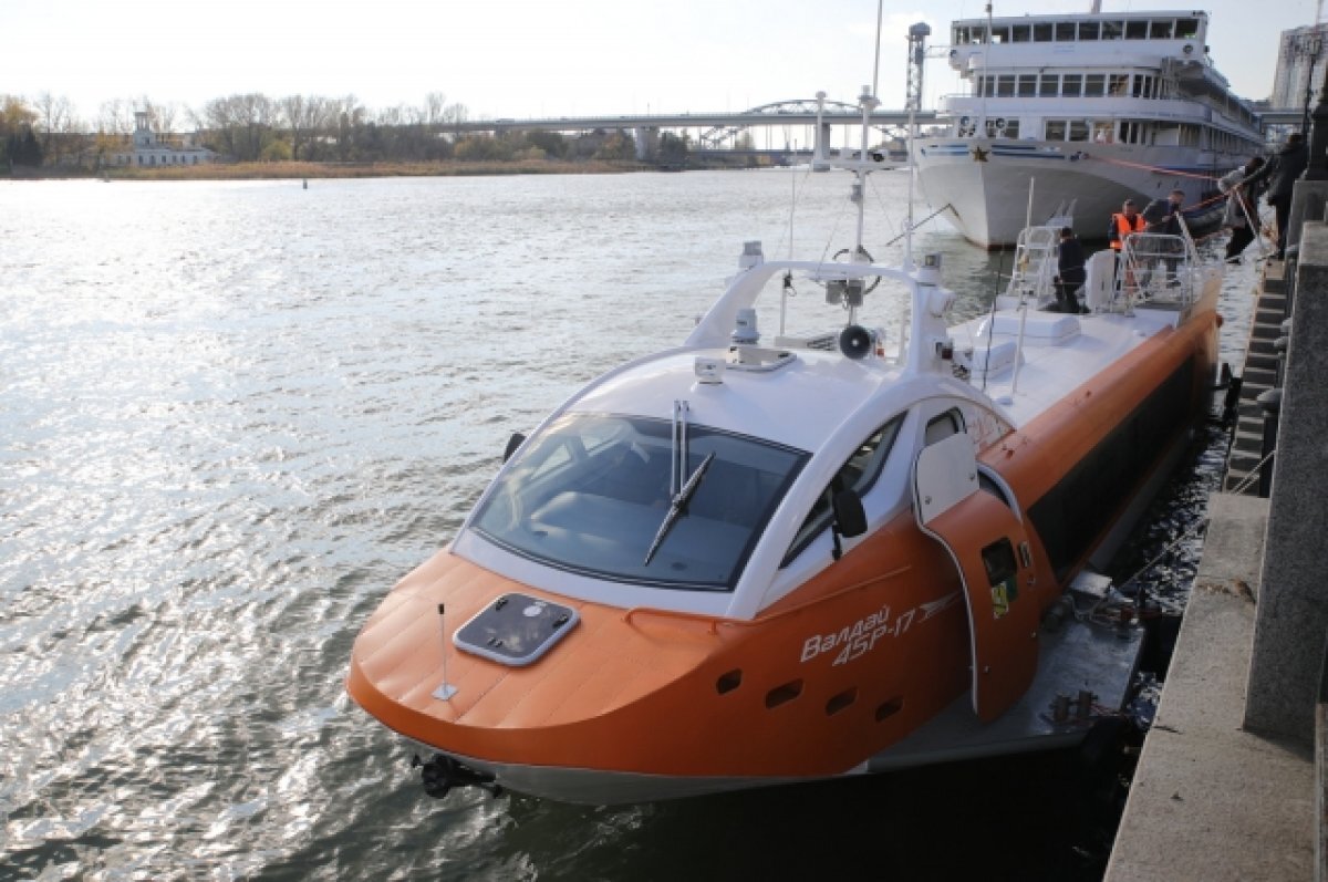    На Дону после 30-летнего перерыва возрождают речные пассажироперевозки