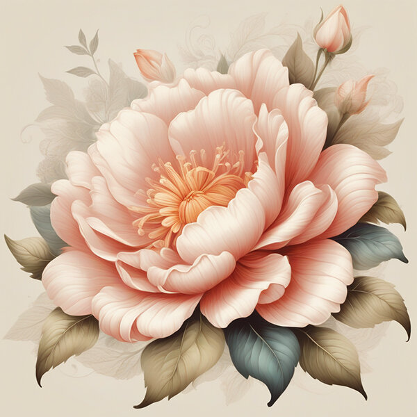 "Прекрасный цветок" от Playground.AI