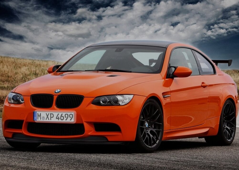 BMW e92 Orange