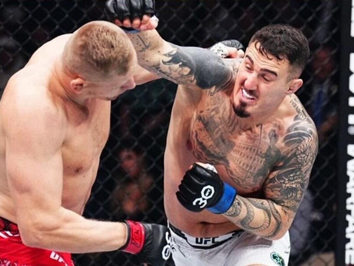    Эпизод боя Павловича против Аспиналла на UFC 295© UFC Eurasia