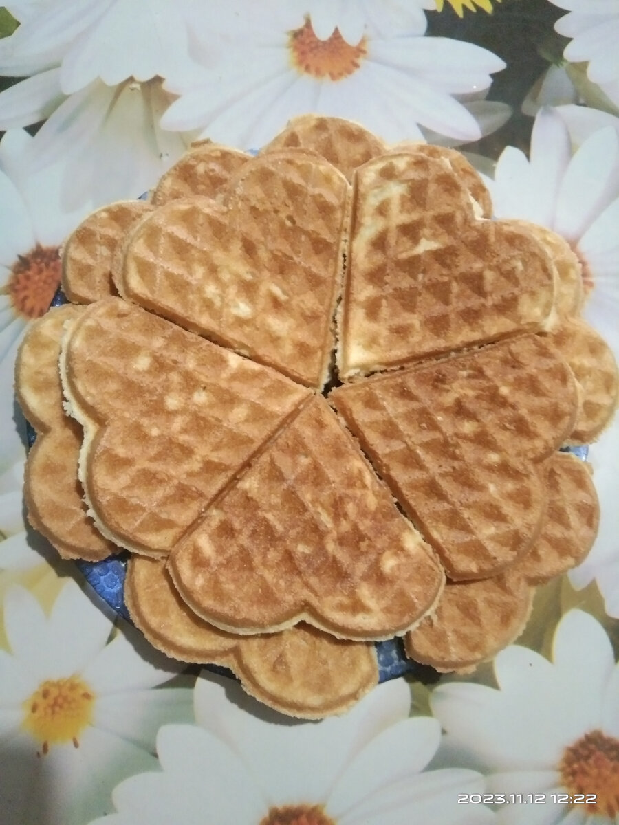 Манные вафли 🧇