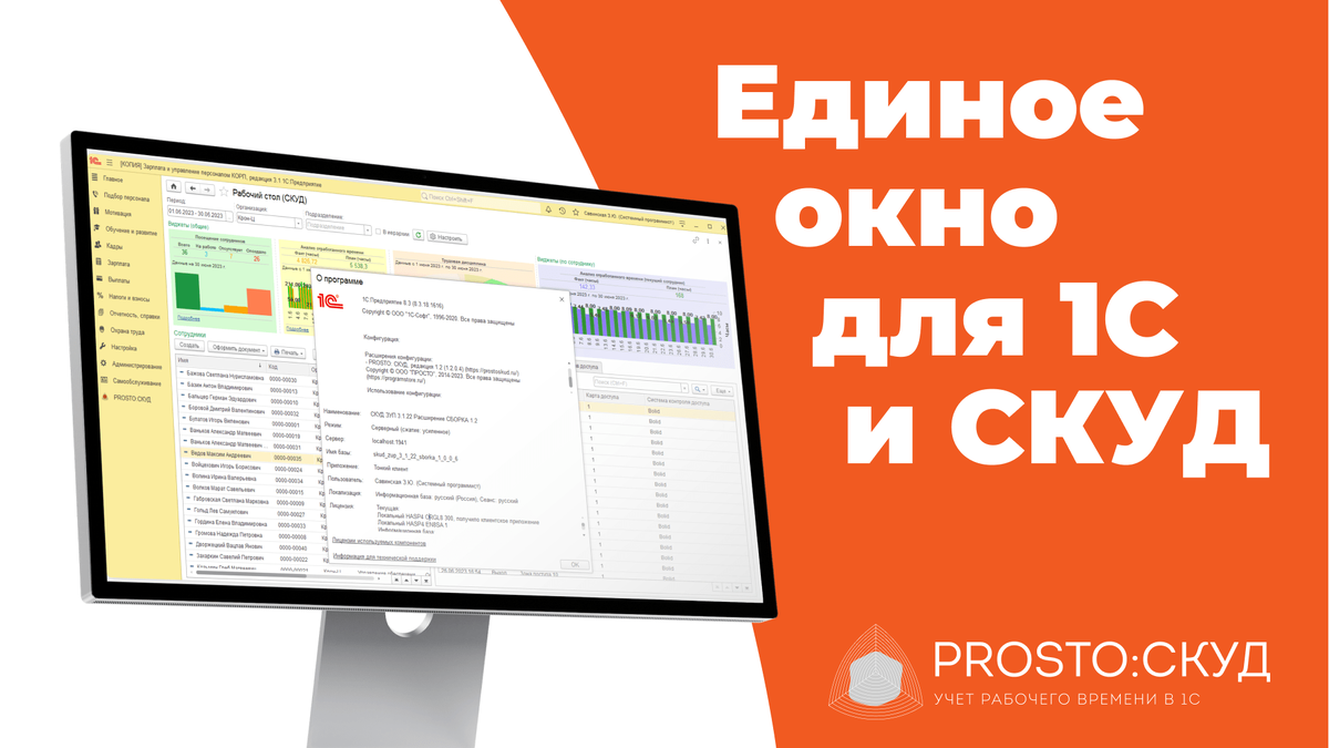 Единое окно для работы с 1С и СКУД: как действует инструмент | Programming  Store — разработка на 1С, MS Dynamics 365, Python и Java | Дзен