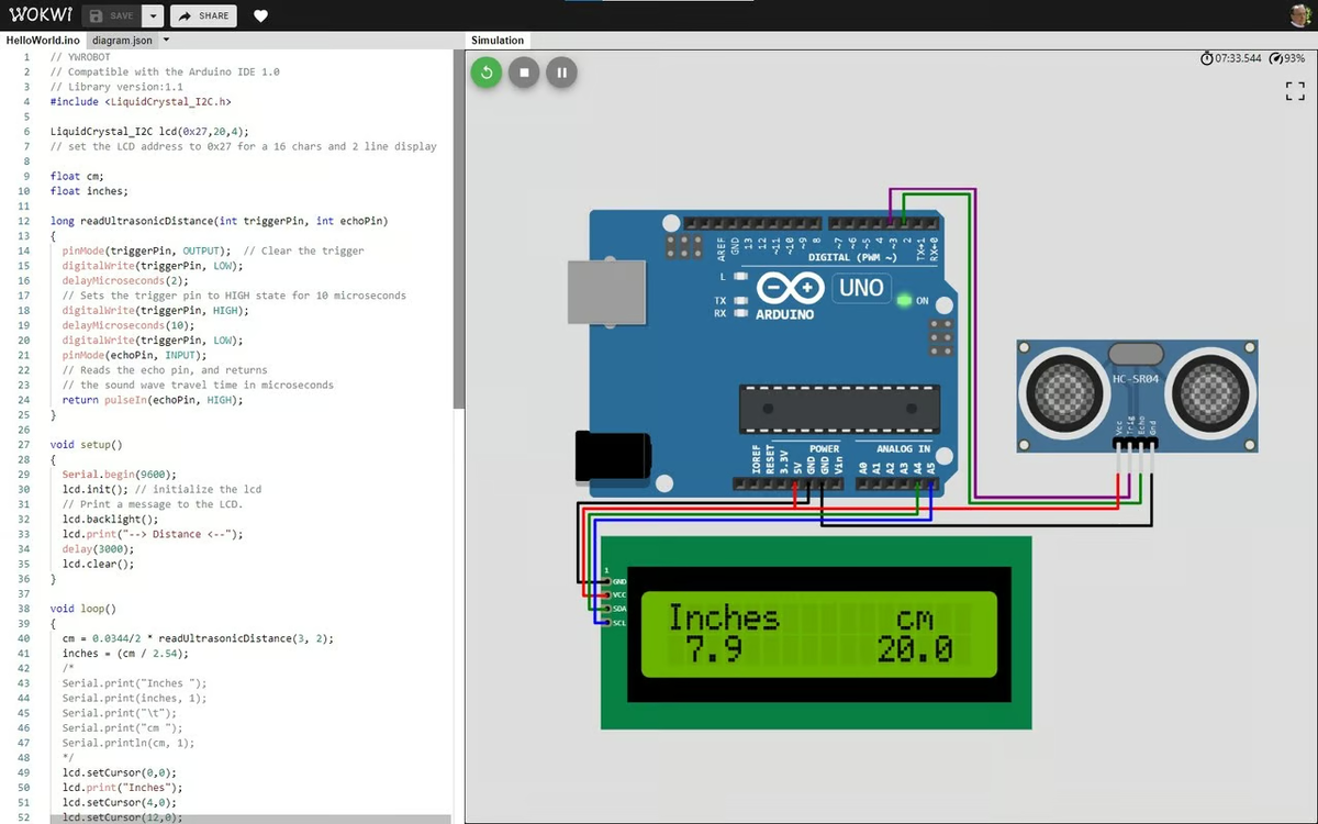 Simulador Arduino - Wokwi - YouTube