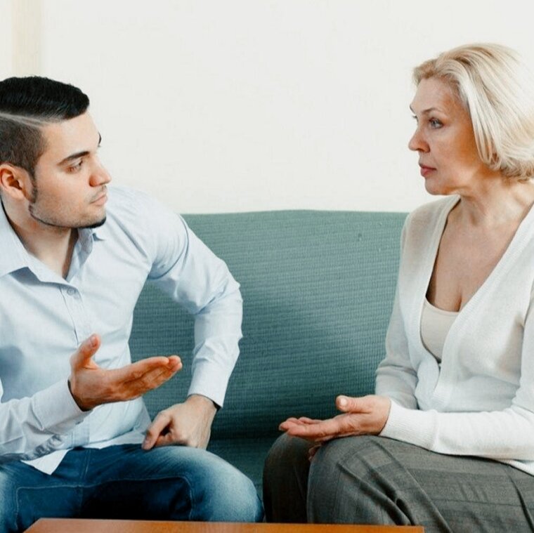 Слава и его мама