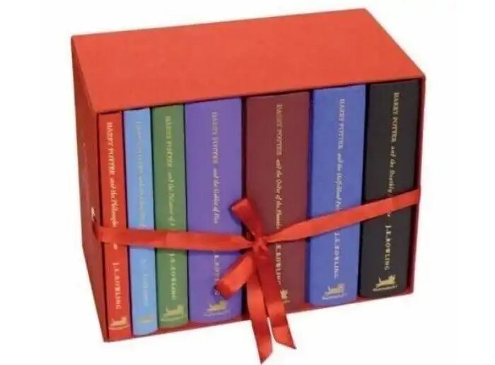 Книжка 20. Harry Potter Hardcover Boxed Set: books 1-7 Bloomsbury. Harry Potter 7 books Hardcover.