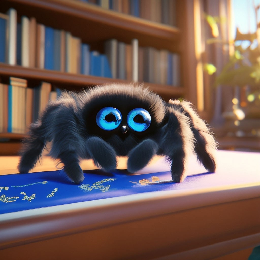 Авторская иллюстрация, сделанная в "Шедеврум"