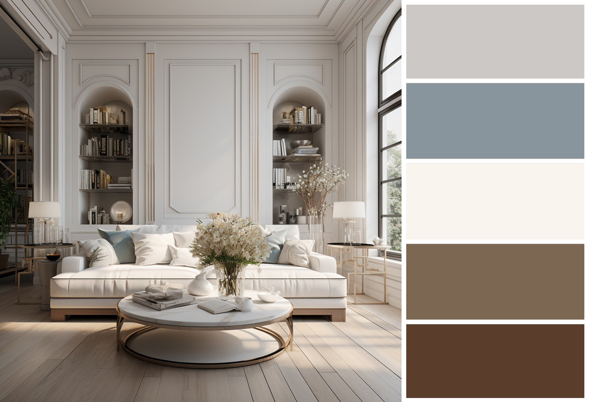 Для создания неклассического стиля нужна просторная комната с большими окнами и высокими потолками. Обязательно нужно учесть габариты имеющихся помещений.