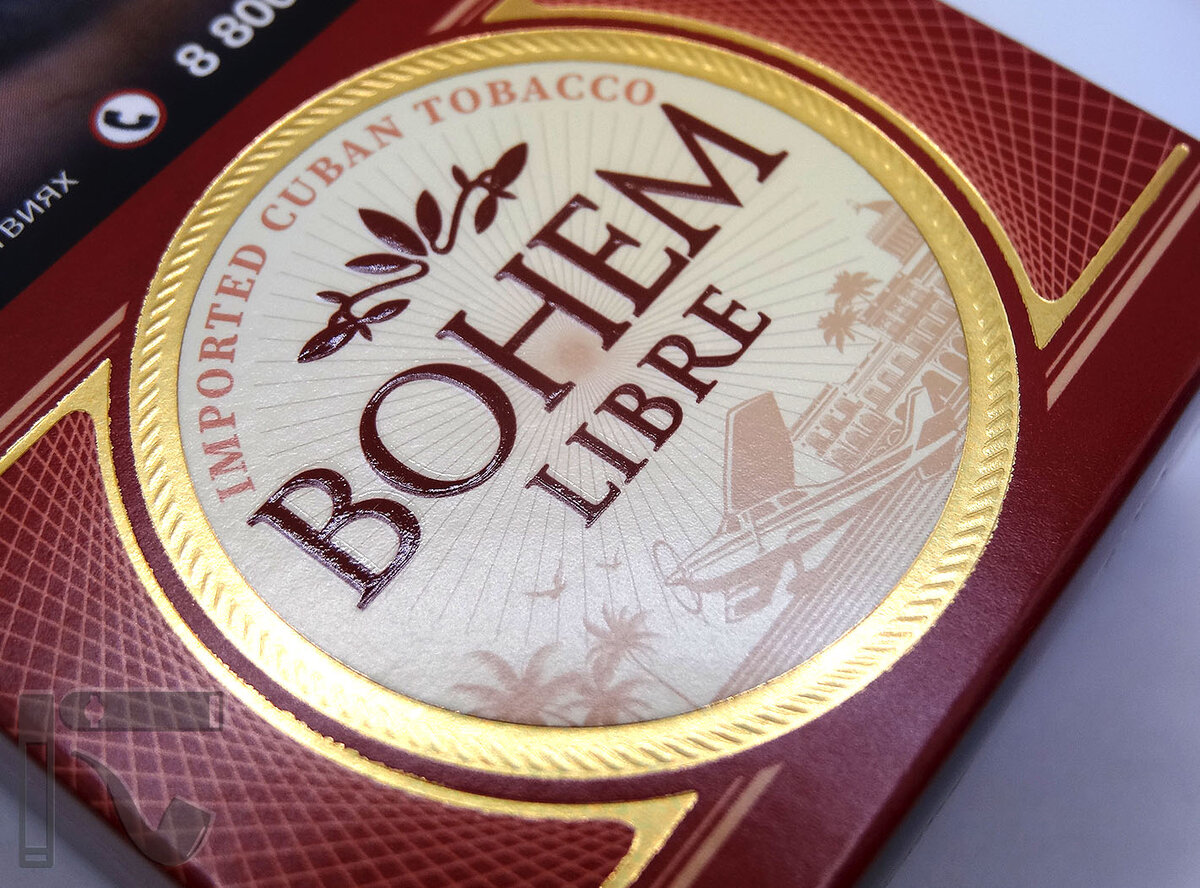 Сигариллы Bohem Libre Red. Фото: © канал "Уголок Курильщика"