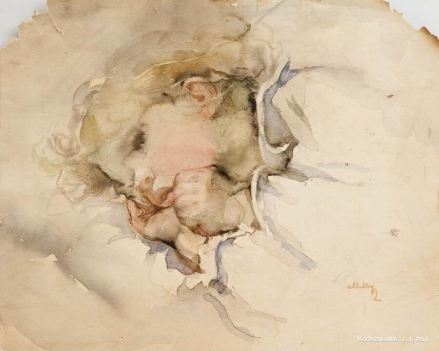 Здесь и далее акварели 