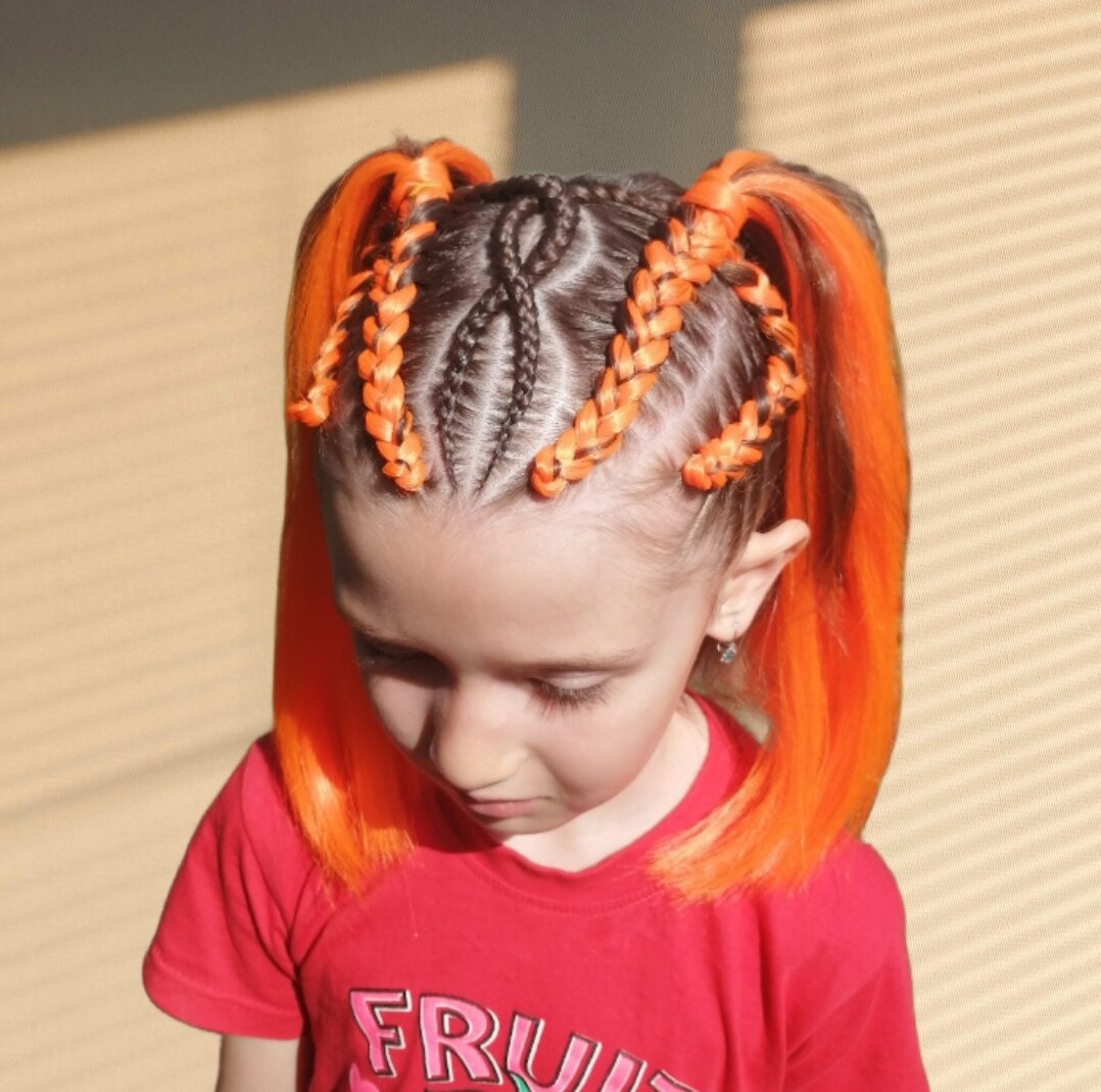 Брейды в хвост